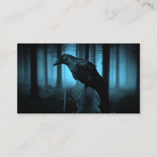 Raven i Forest Visitkort