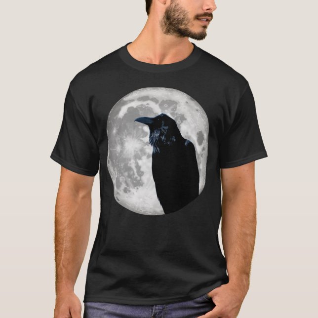 Raven i Måne T-shirt (Framsida)
