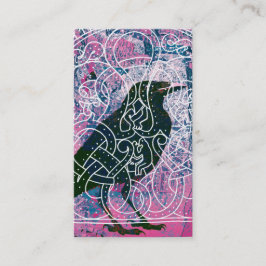 Raven i Runestone Visitkort