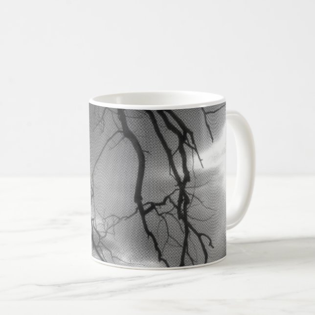 Raven - Icke desto fler sunbeams Träd Kaffemugg (Framsida höger)