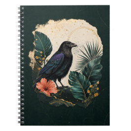 Raven in the Emerald Garden Anteckningsbok