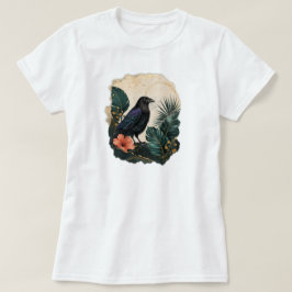 Raven in the Emerald Garden T Shirt