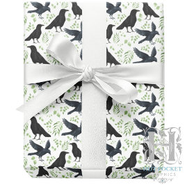 Raven Inpackningspapper i Vitt Presentpapper