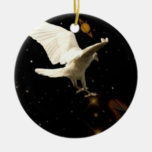 Raven jul Ornament