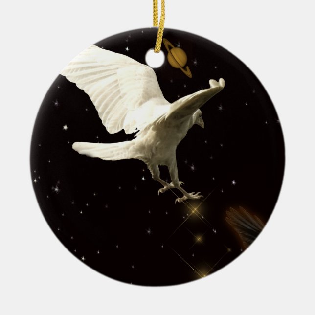Raven jul Ornament (Framsidan)