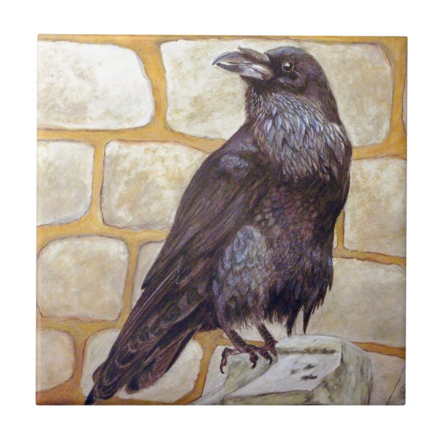Raven Kakelplatta (Framsidan)