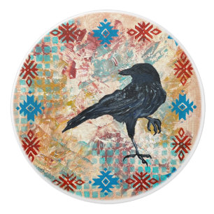 Raven Kråka Knob Knopp