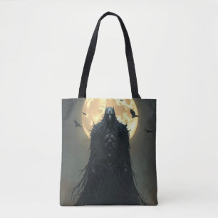 Raven Kung Tote Bag Tygkasse