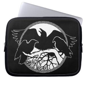 Raven Laptop sleeve Spirit Animal Tablet Fodral