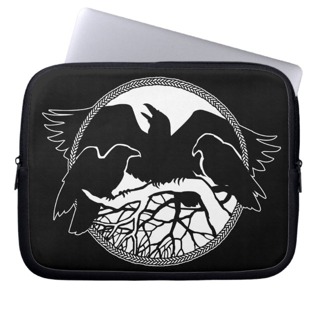 Raven Laptop sleeve Spirit Animal Tablet Fodral (Framsidan)