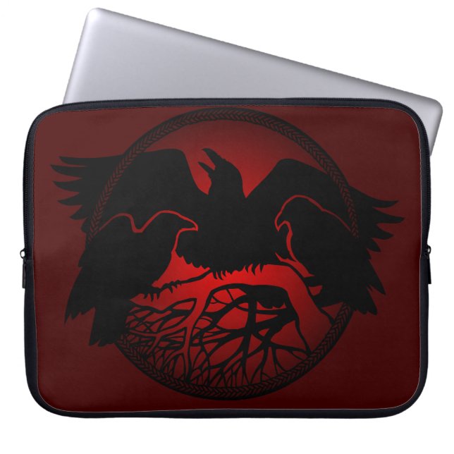 Raven Laptop sleeve Spirit Animal Tablet Fodral (Framsidan)