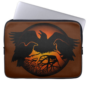 Raven Laptop sleeve Spirit Animal Tablet Fodral