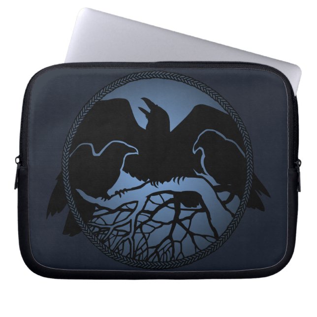Raven Laptop sleeve Spirit Animal Tablet Fodral (Framsidan)