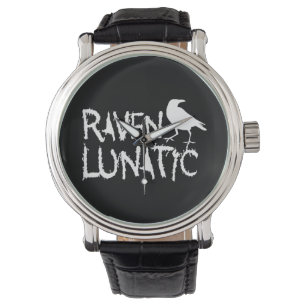 Raven Lunatic Black Kråka Armbandsur
