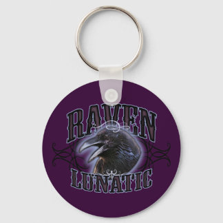 Raven Lunatic Nyckelring