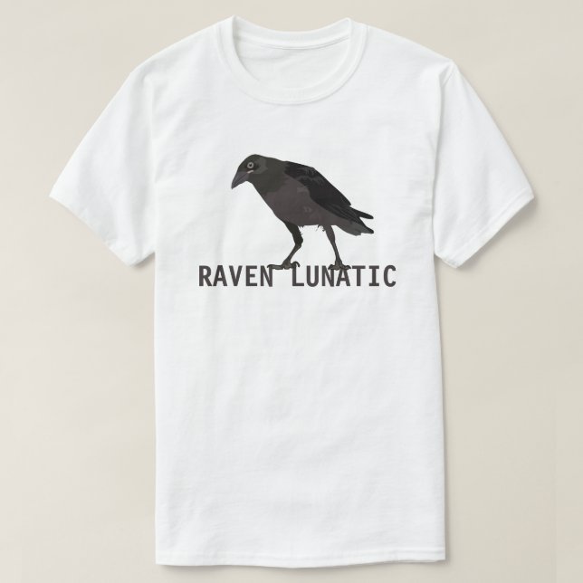 Raven Lunatic T-Shirt (Design framsida)