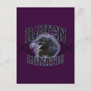 Raven Lunatic Vykort