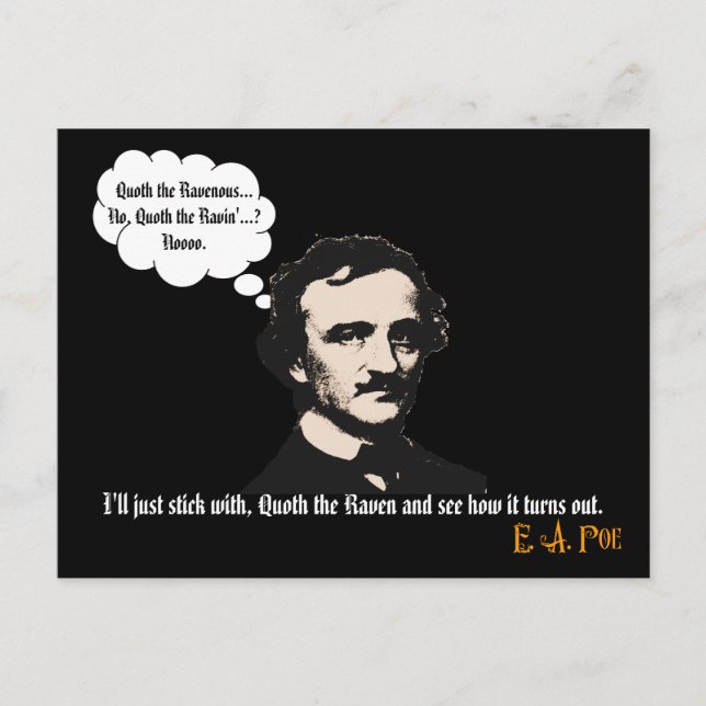 Raven Mad Vykort (Framsida)