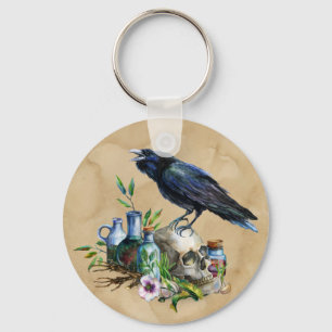 Raven Magick Keychain Nyckelring