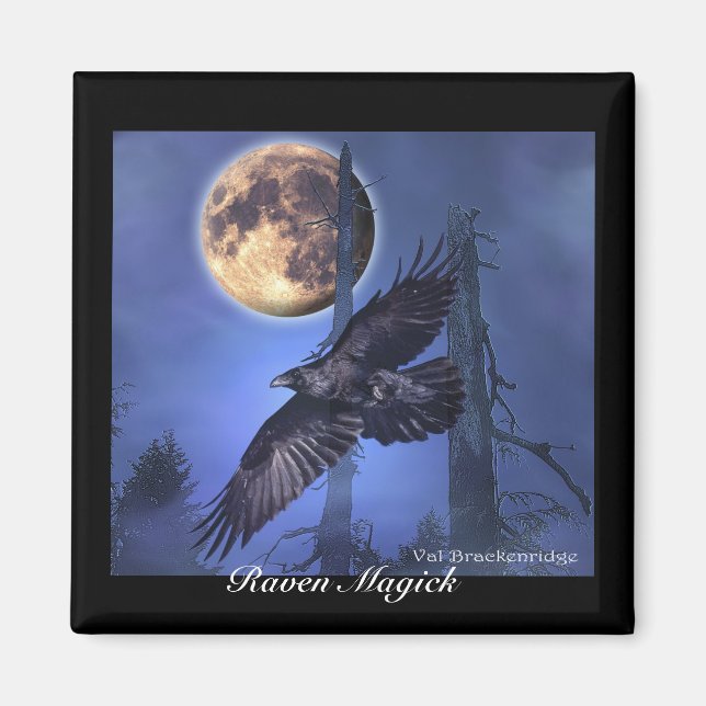 RAVEN MAGICK Magneter (Framsidan)