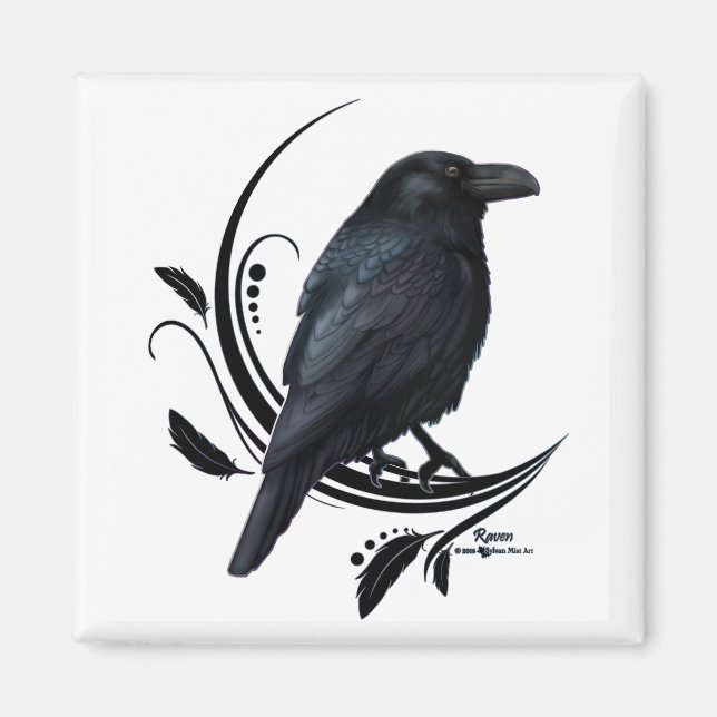 Raven Magnet (Framsidan)