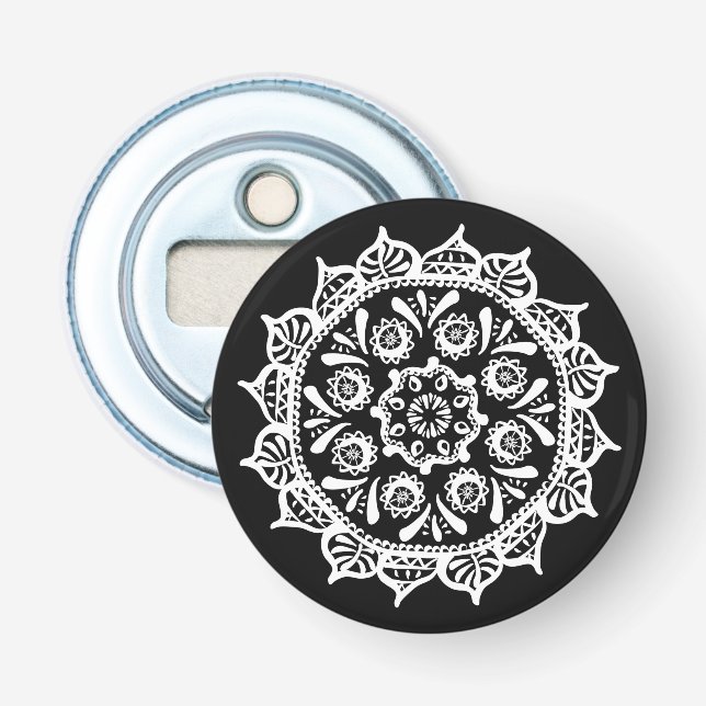 Raven Mandala Flasköppnare (Framsidan)