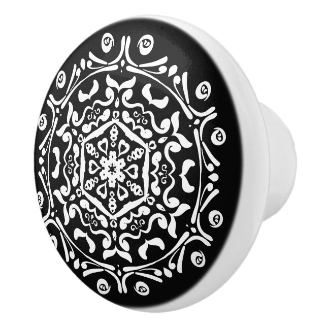 Raven Mandala Knopp (Höger)