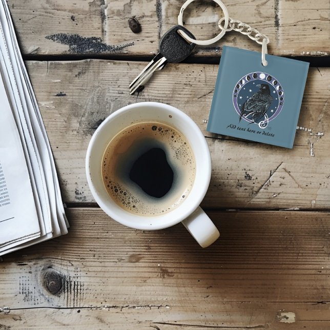 Raven Måne Phases Stars Blue (Skapare uppladdad)