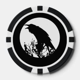 Raven Måne Poker Marker