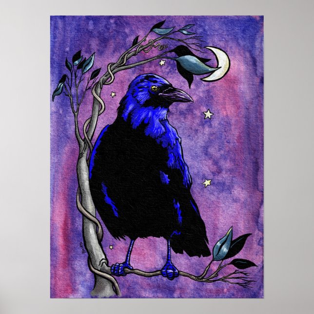 Raven Måne Poster (Framsidan)