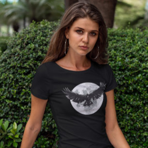 Raven Måne T Shirt