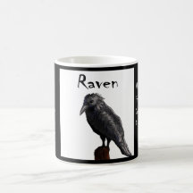 Raven mugg