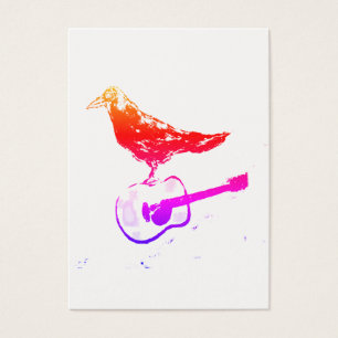 Raven Music Visitkort