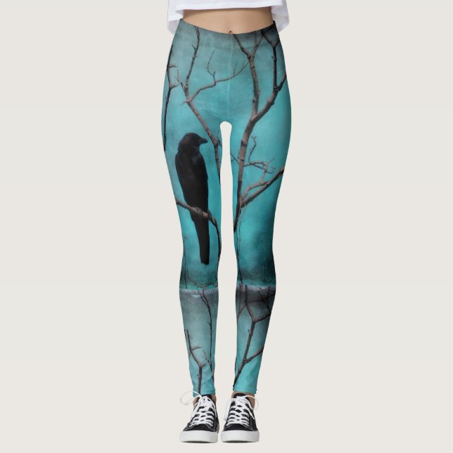 Raven Mystique Leggings (Framsida)