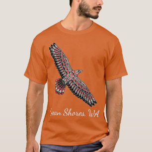 Raven Native American Haida Ocean T Shirt
