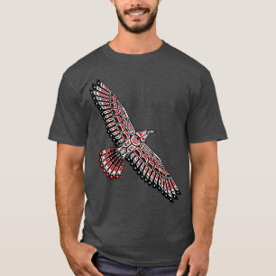Raven Native Indian Totem Northwest T Shirt