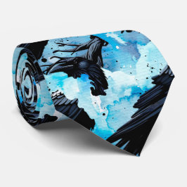 Raven Neck Tie Slips