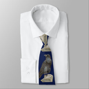 Raven Neck Tie Slips