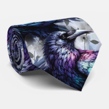 Raven Neck Tie