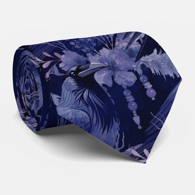 Raven Neck Tie Slips (Rullad)