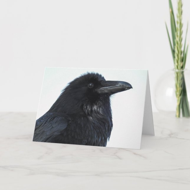 Raven Notecard Kort (Framsida)