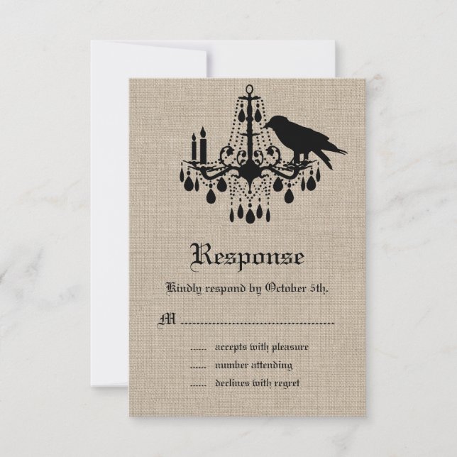 Raven och Damask på Burlap OSA (Framsida)