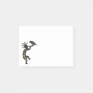 Raven och Kokopelli Post-it Block