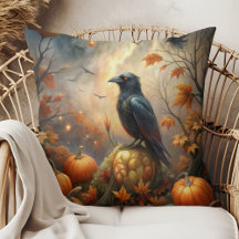 Raven och Pumpkin - Mörken Höstdecor