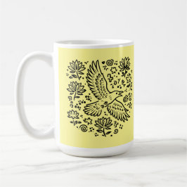 Raven of Transformation Kaffemugg