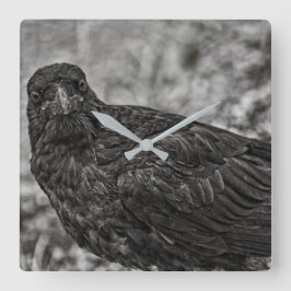 Raven P9239 Fyrkantig Klocka