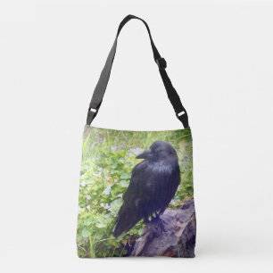 Raven på Driftwood Axelväska