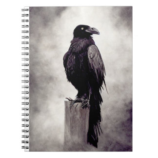 Raven på posten anteckningsbok