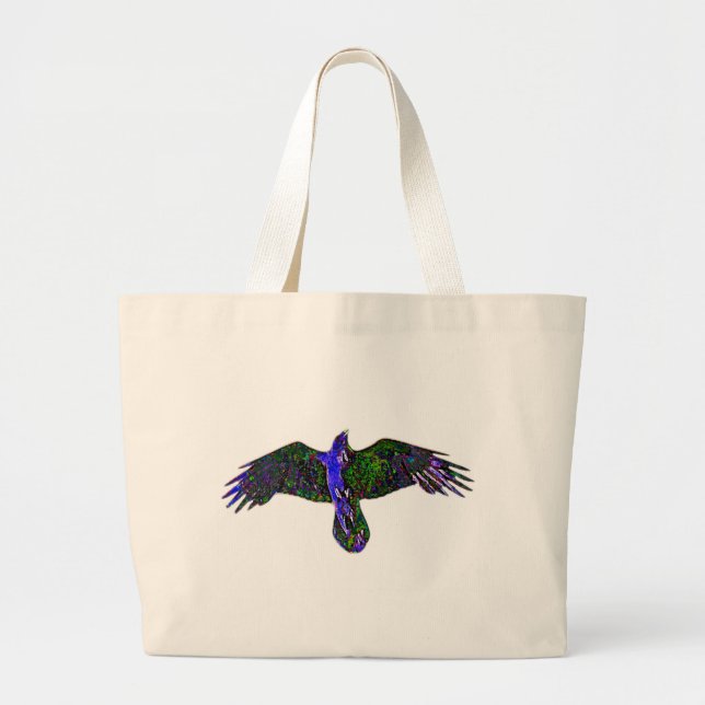 Raven Paint Jumbo Tygkasse (Framsidan)