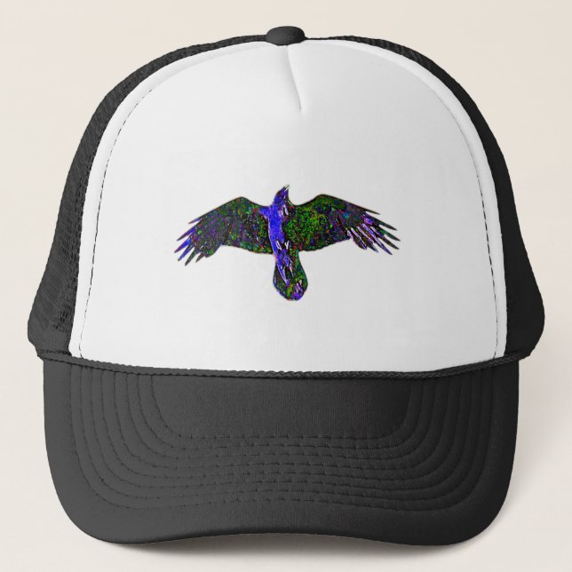 Raven Paint Truckerkeps (Framsida)
